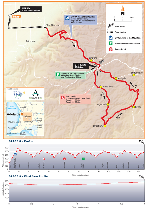 Stage 13 map and profile